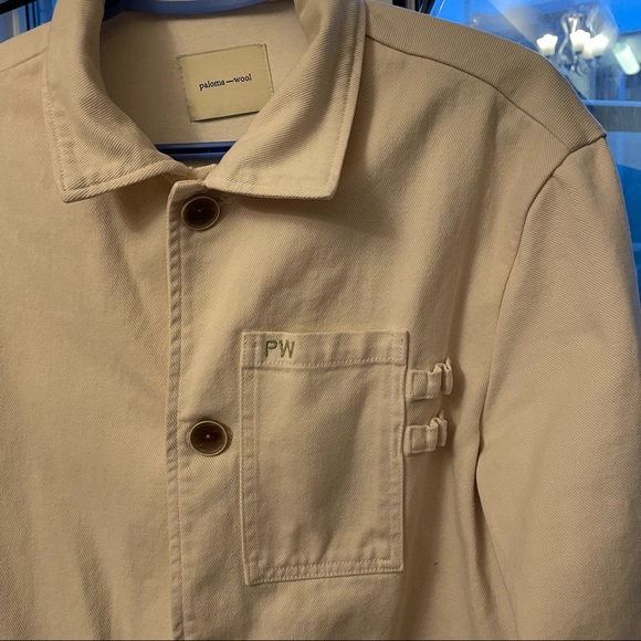 Paloma Wool cream canvas jacket. Unisex small - fits womens S-L. - Picture 5 of 7